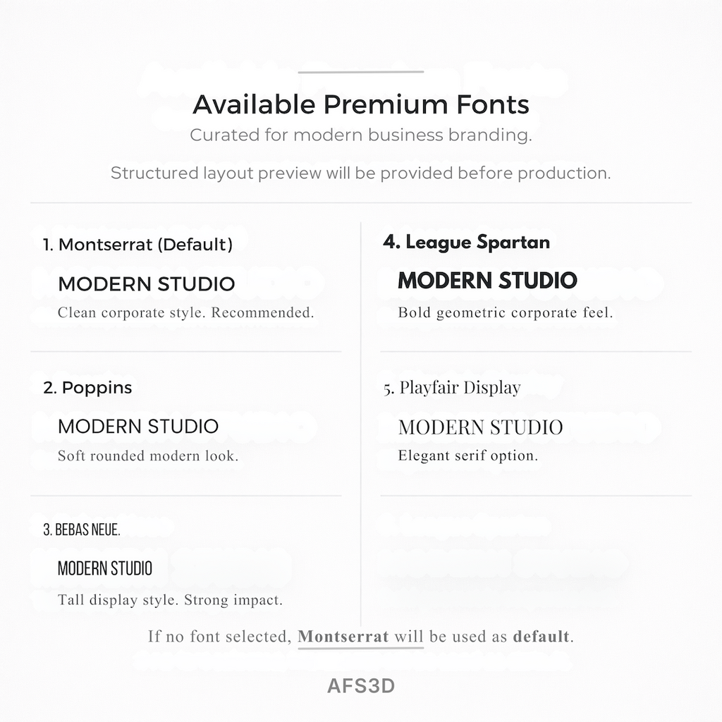 Premium Custom 3D Business Signage | Office, Cafe & Shop