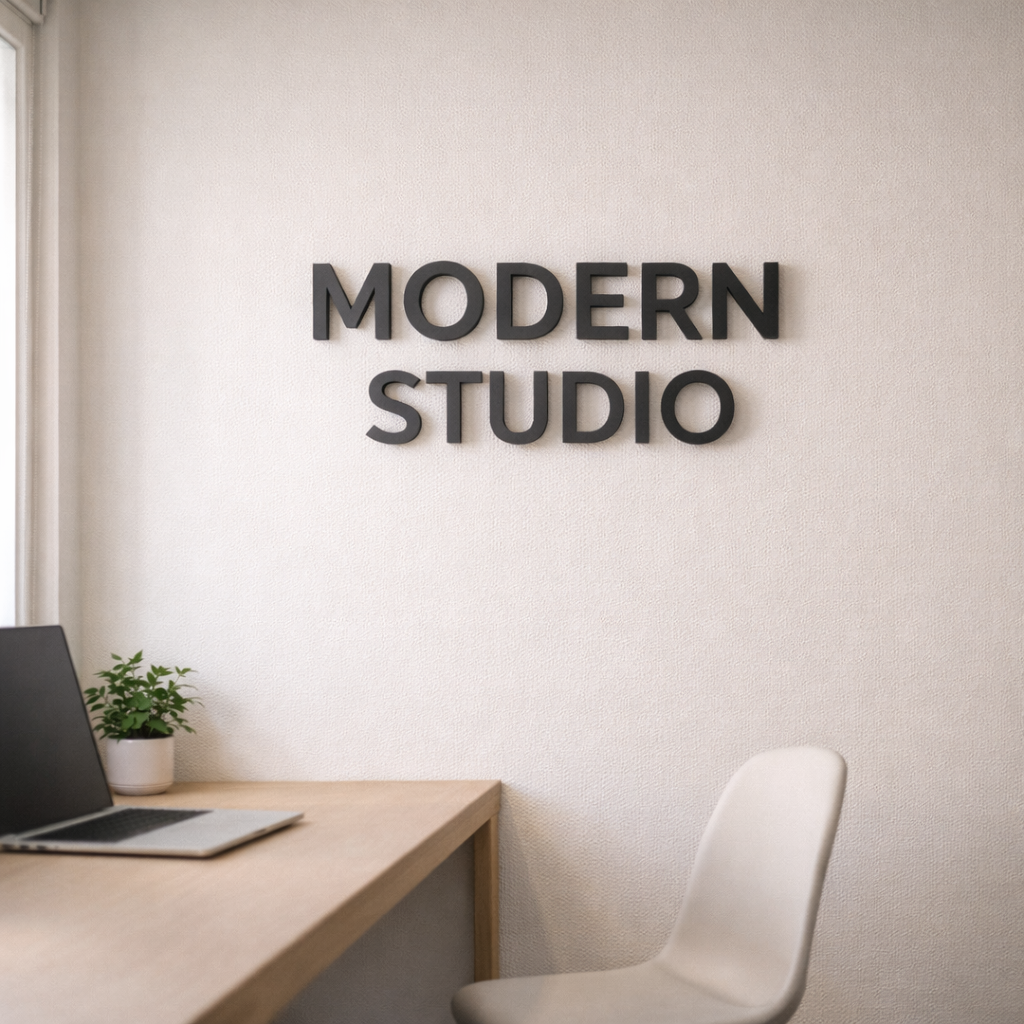 Premium Custom 3D Business Signage | Office, Cafe & Shop